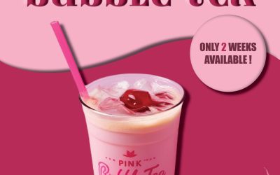 Sakura bubbel tea poster